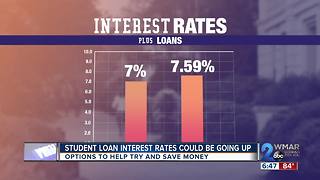 Student loan interest rates potentially on the rise