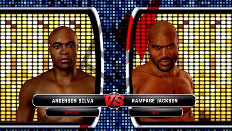UFC Undisputed 3 Gameplay Rampage Jackson vs Anderson Silva (Pride)
