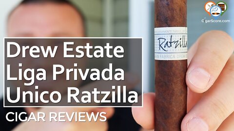 GOOD EXPERIENCE? The Drew Estate Liga Privada Unico RATZILLA - CIGAR REVIEWS by CigarScore