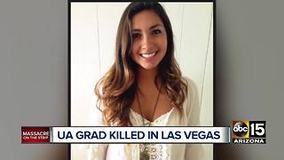 Friend remembers an Arizona graduate killed in Las Vegas