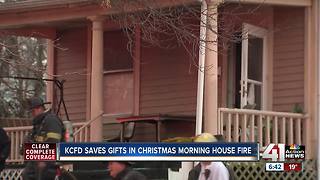 Christmas morning fire may have been intentional
