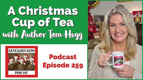 A Cup of Christmas Tea (AUDIO) with Best-Selling Author Tom Hegg