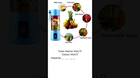 best portable juicer blender in india | best portable juicer blender in india #youtubeshort