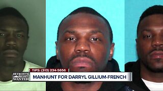 Detroit Most Wanted: Convicted criminal Darryl Gillium-French walks out of halfway house front door