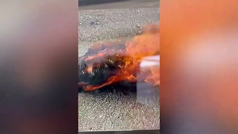 Lipo battery fire