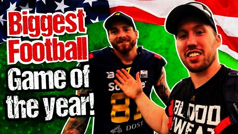 Hildesheim vs. Braunschweig Game Day Vlog; American in Germany!