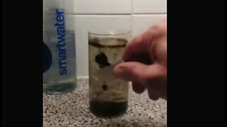 WTF? Sick and Evil. Drinking Smart Water is Really Stupid. Magnetic Black Goo