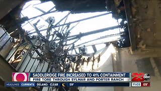 Saddleridge fire update: 40 structures destroyed