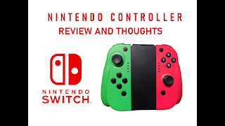 Nintendo Switch Controllers PT. 1 REVIEW and THOUGHTS