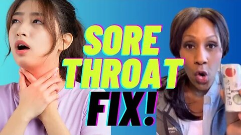 How to Get Rid of a Sore Throat FAST: The Best Sore Throat Treatments! A Doctor Explains