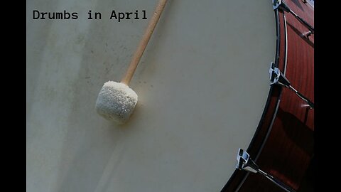 Drumbs in April / It is a big Deal !!!!!!!
