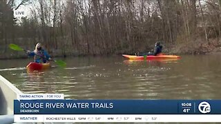 Kayaking on the Rouge River