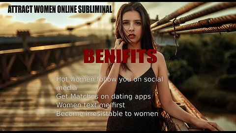 attract girls online subliminal: online dating subliminal