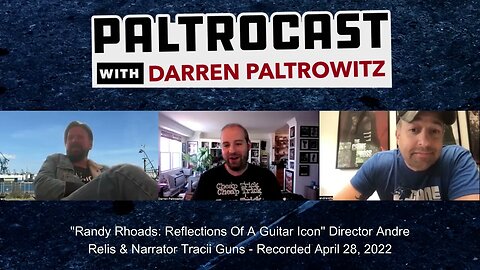 Director Andre Relis & L.A. Guns' Tracii Guns interview with Darren Paltrowitz