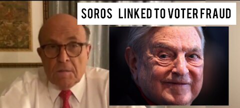 BREAKING : George Soros linked to Voter Fraud against President Trump