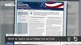 Prop. 16 takes on affirmative action