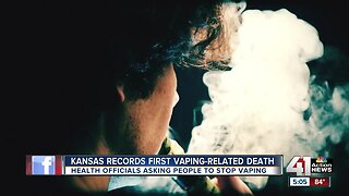 Officials: Kansan woman’s death attributed to vaping