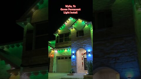 Govee Permanent Lights(Subs Install) @GOVEE #fyp #diwali #lightoverdarkness #diy #govee