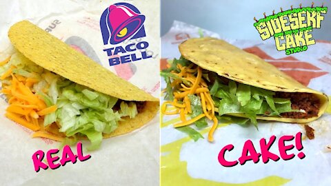How to make a realistic looking Taco Bell cake