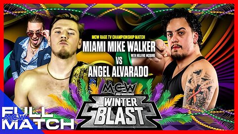 MCW Rage TV Title On The Line: Miami Mike Walker vs Angel Alvarado