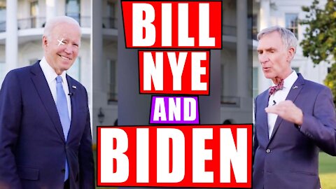 Bill Nye and Joe Biden Duo in a Cringe Build Back Better TikTok Video – Biden Boi