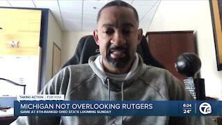 Michigan not overlooking Rutgers with Ohio State looming