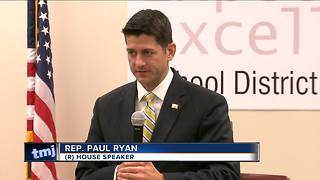 Speaker Ryan visits students in New Berlin, tours high school