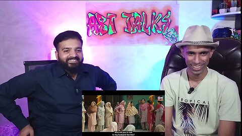 Unbelievable Reactions: Neeru Bajwa and Nirmal Rishi's Buhe Bariyan Trailer Reaction By Abitalks