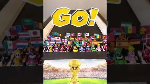 MARIO KART PREDICTS 2022 WORLD CUP WINNER 🏆👀 #Shorts