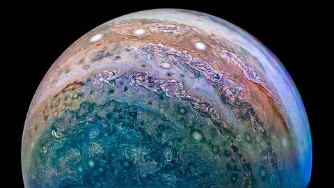 Jupiter's Turbulent Ballet: NASA's View of the Rattling Jet Stream 🪐🌪️