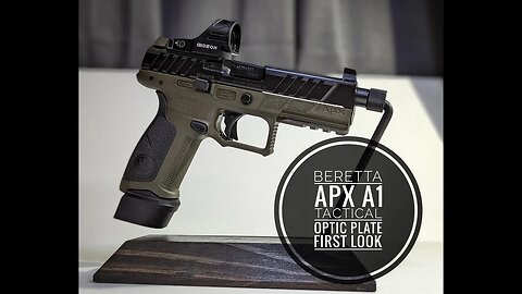 Beretta APX A1 Tactical Trijicon Optic Plate First Look