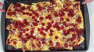 Pizza Nachos