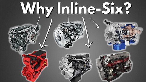 Why All Semi-Trucks Use Inline-six Engines?