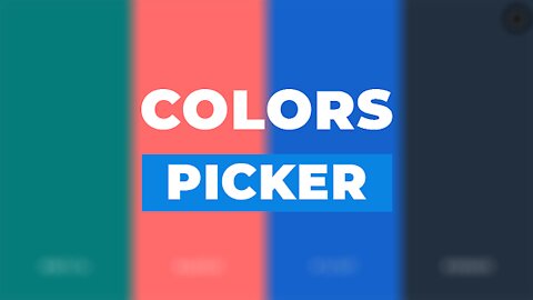 Amazing Colors Picker Using HTML CSS & JQuery