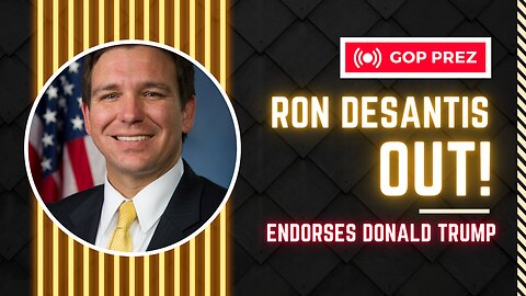 Ron DeSantis drops out of race