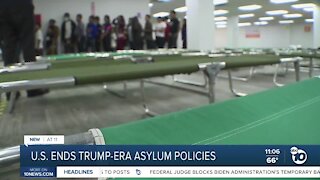 U.S. ends Trump-era asylum policies