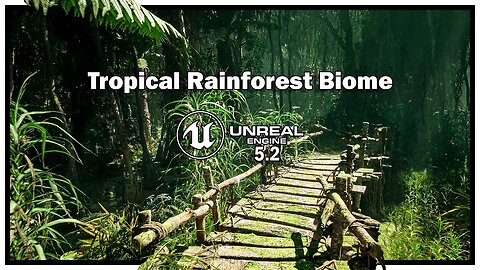 MAWI Tropical Rainforest UE 5.2 | Come Watch Me Melt My Graphics Card | 4K (No Commentary)