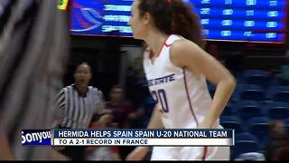 Marta Hermida Helps Spain U-20 National Team To 2-1 Mark In France