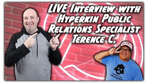 LIVE Interview - In-Depth with Hyperkin Public Relations Specialist Terence C.