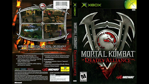 Mortal Kombat games - Mortal Kombat: Deadly Alliance and Mortal Kombat: Tournament Edition.