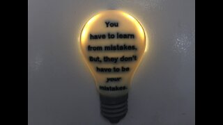 3D Printed Mistakes Bulb