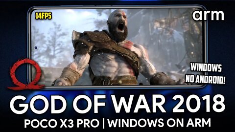 RODEI GOD OF WAR 2018 NO POCO X3 PRO! | Windows On ARM Poco X3 Pro | Renegade Project