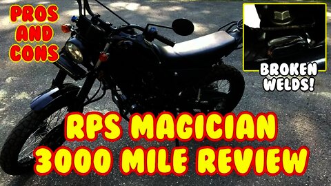 (E6) RPS Magician 250, 3000 mile review, Pros and Cons to date.