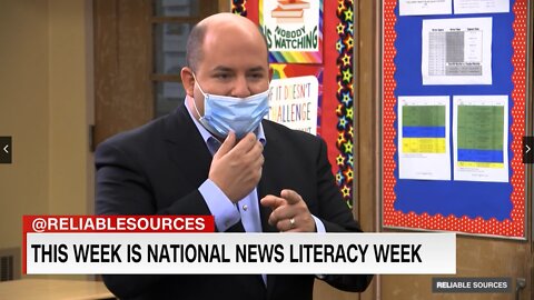 CNN's Brian Stelter Teaches Teens About 'Misinformation' for Leftist 'News Literacy Project'
