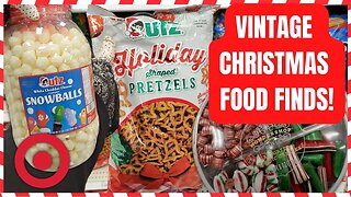 TARGET |🎄VINTAGE CHRISTMAS FOOD FINDS AND MORE 🎄 | #targetchristmas #target #targethaul