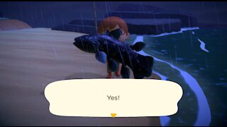 Animal Crossing: New Horizons - "Catching A Coelacanth"