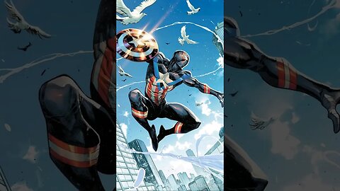 El Homenaje De Miles Morales Al Capitán América #spiderverse