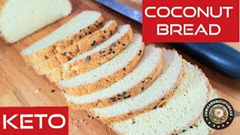 HOW TO MAKE THE BEST KETO COCONUT BREAD - THE CHEAPEST, HEALTHIEST & LOWEST CARB KETO BREAD !