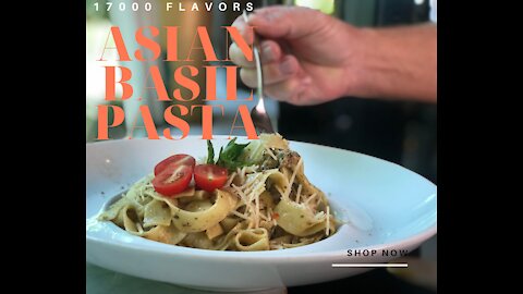 Asian Basil Pasta