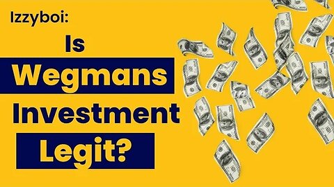Is Wegmans Mall Investment Legit? Watch this video to decide #wegmans #hyip #hyip_news